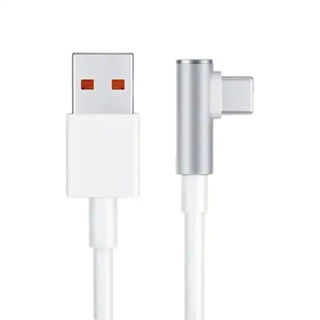 Cable De Carga Rapida Usb A Tipo C 90° De 120w