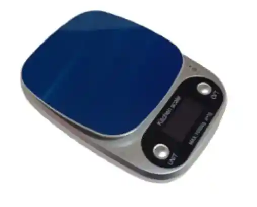 Gramera Digital 10 Kilogramos Capacidad Máxima 10 Kg Plateado 10 Kg