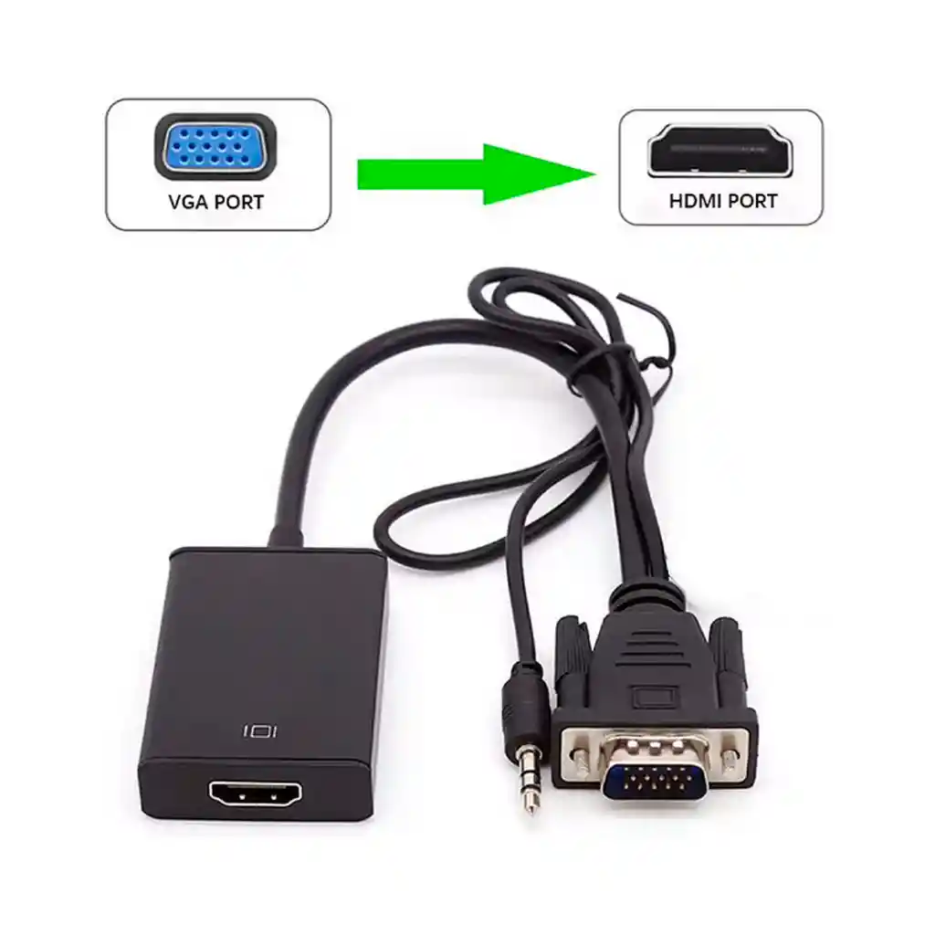 Vga+audio A Hdmi