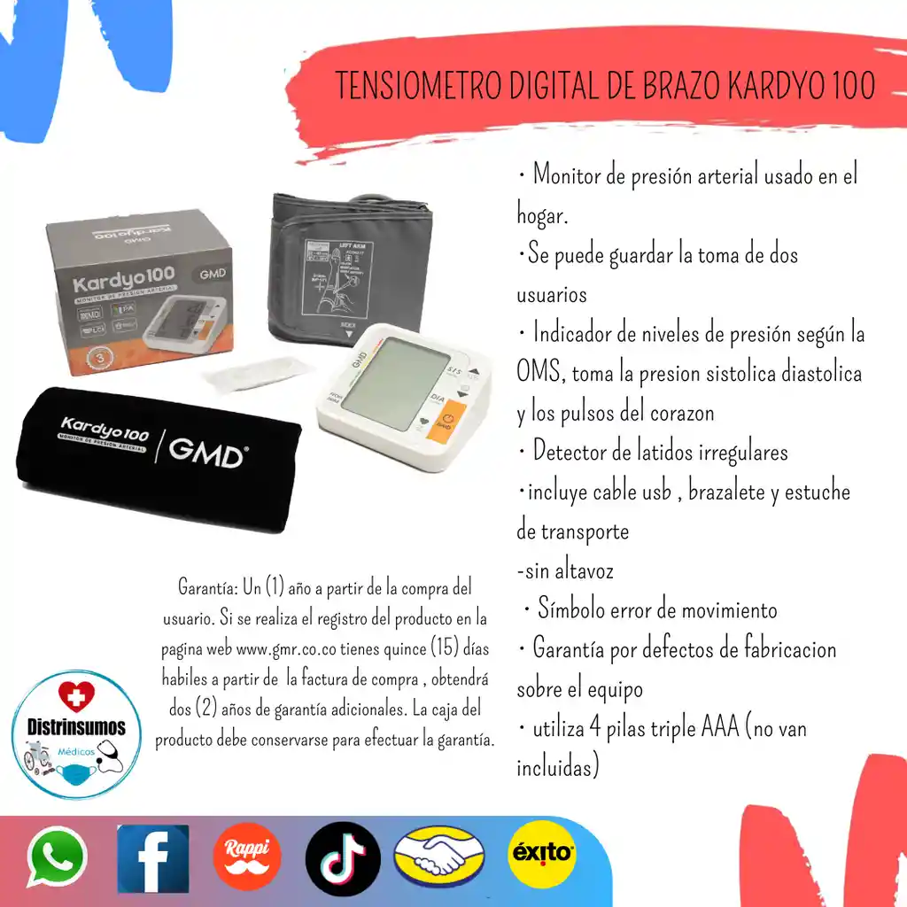 Tensiometro Digital Kardyo 100 Gmd