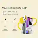 Cable De Carga Rapida Usb A Tipo C 90° De 120w Amarillo