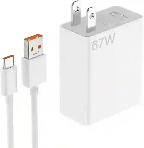 Cargador Xioami 67w Carga Rapida