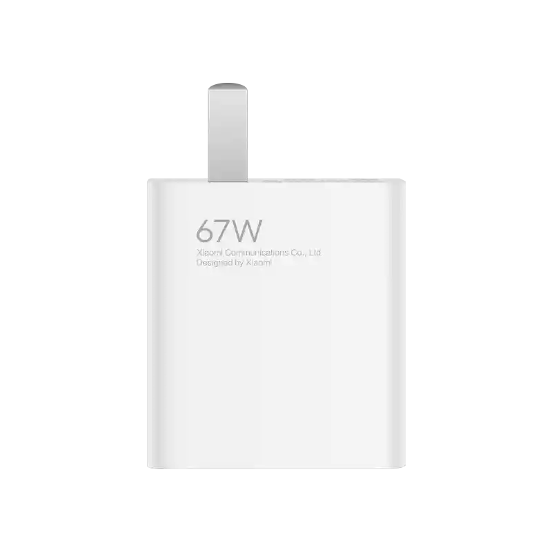 Cargador Xioami 67w Carga Rapida