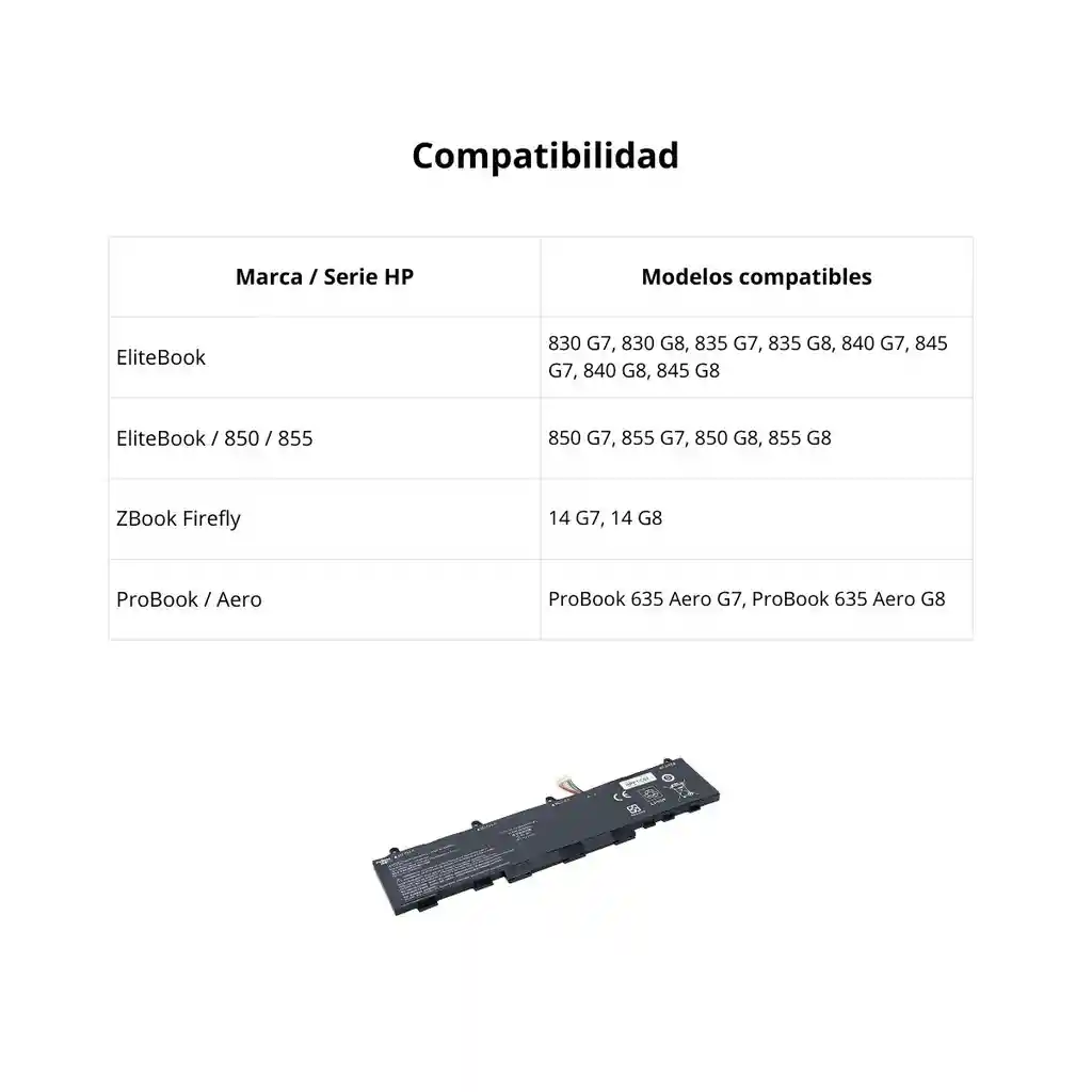 Bateria Oem Para Hp Cc03xl