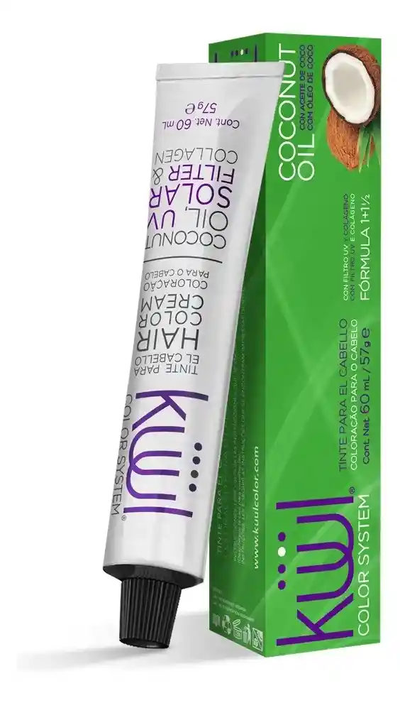 Tintes Kuul Anticobrizos 60 Ml -10.1 Rubio Extra Claro Cobrizo