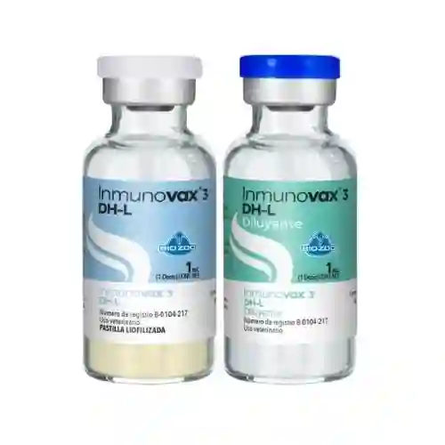 Vacuna Inmunovax 3 Dh-l - Vacuna Triple Canina Biozoo