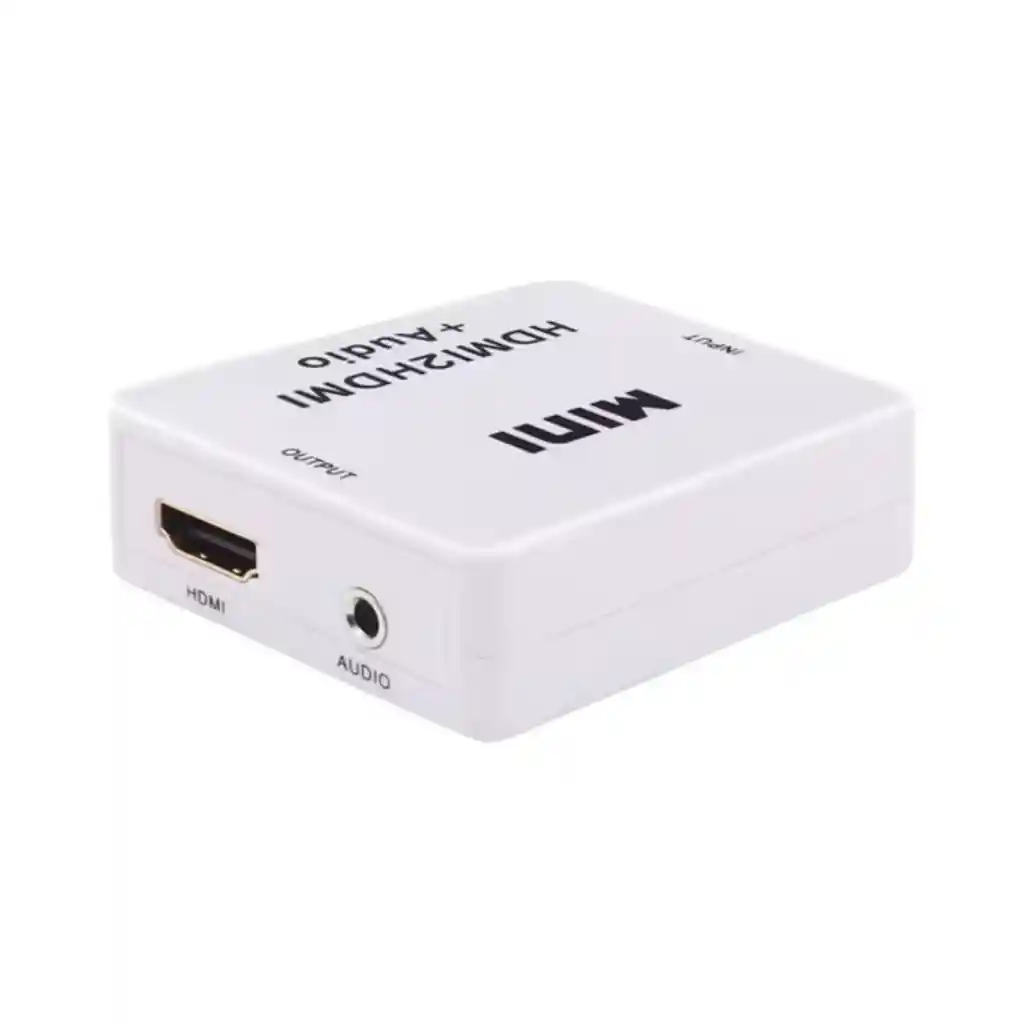 Caja Conversora Hdmi A Hdmi + Audio