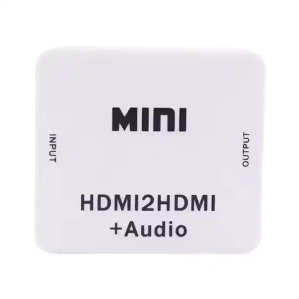 Caja Conversora Hdmi A Hdmi + Audio