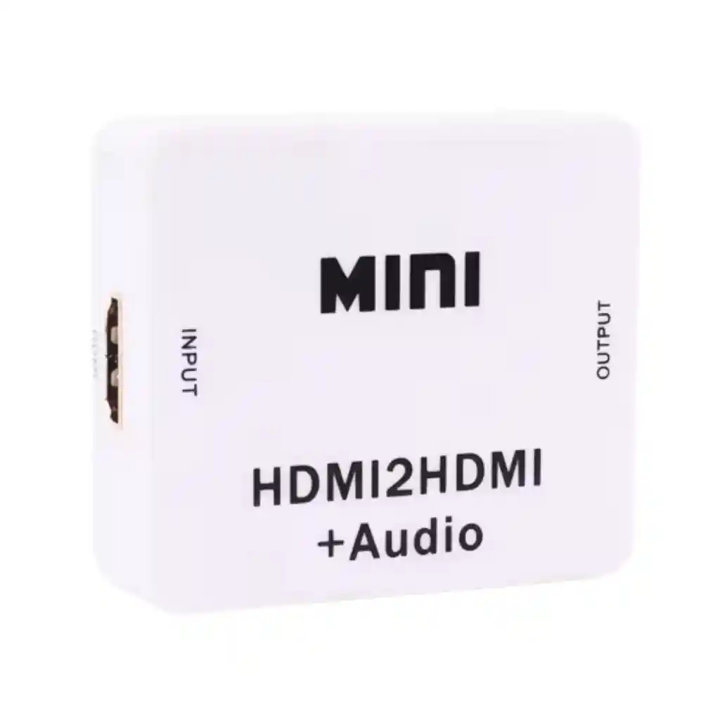Caja Conversora Hdmi A Hdmi + Audio