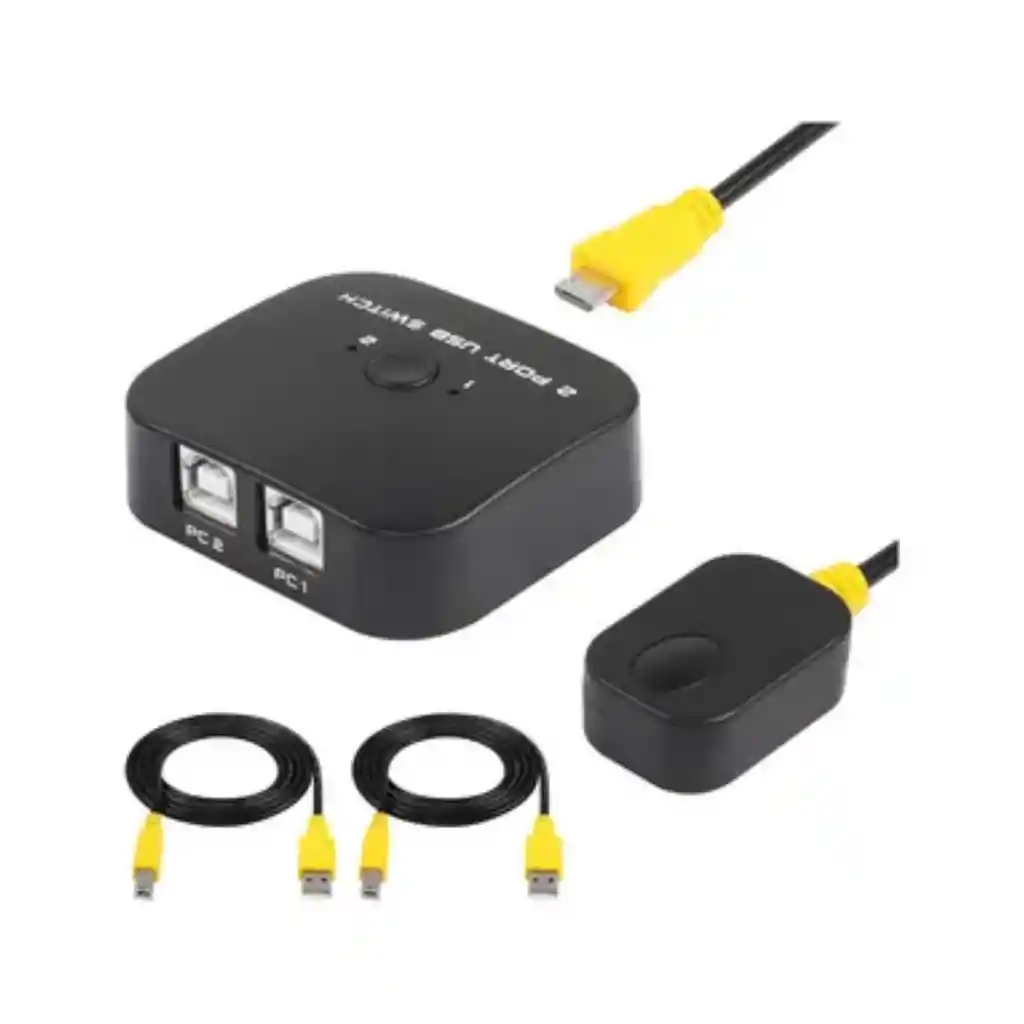 Multipuerto 2 Port Usb Printer Switch