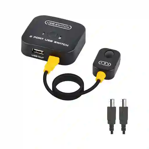 Multipuerto 2 Port Usb Printer Switch