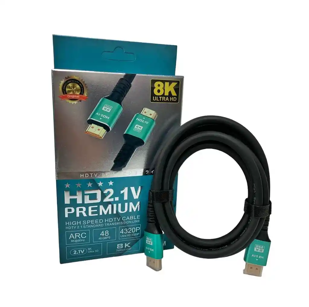 Cable Hdmi 2.1 8k Alta Velocidad Ultra Hd Ps5 Series X 1.5 M