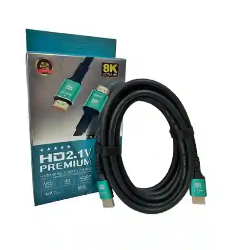 Cable Hdmi 2.1 8k Alta Velocidad Ultra Hd Ps5 Series X 3 M