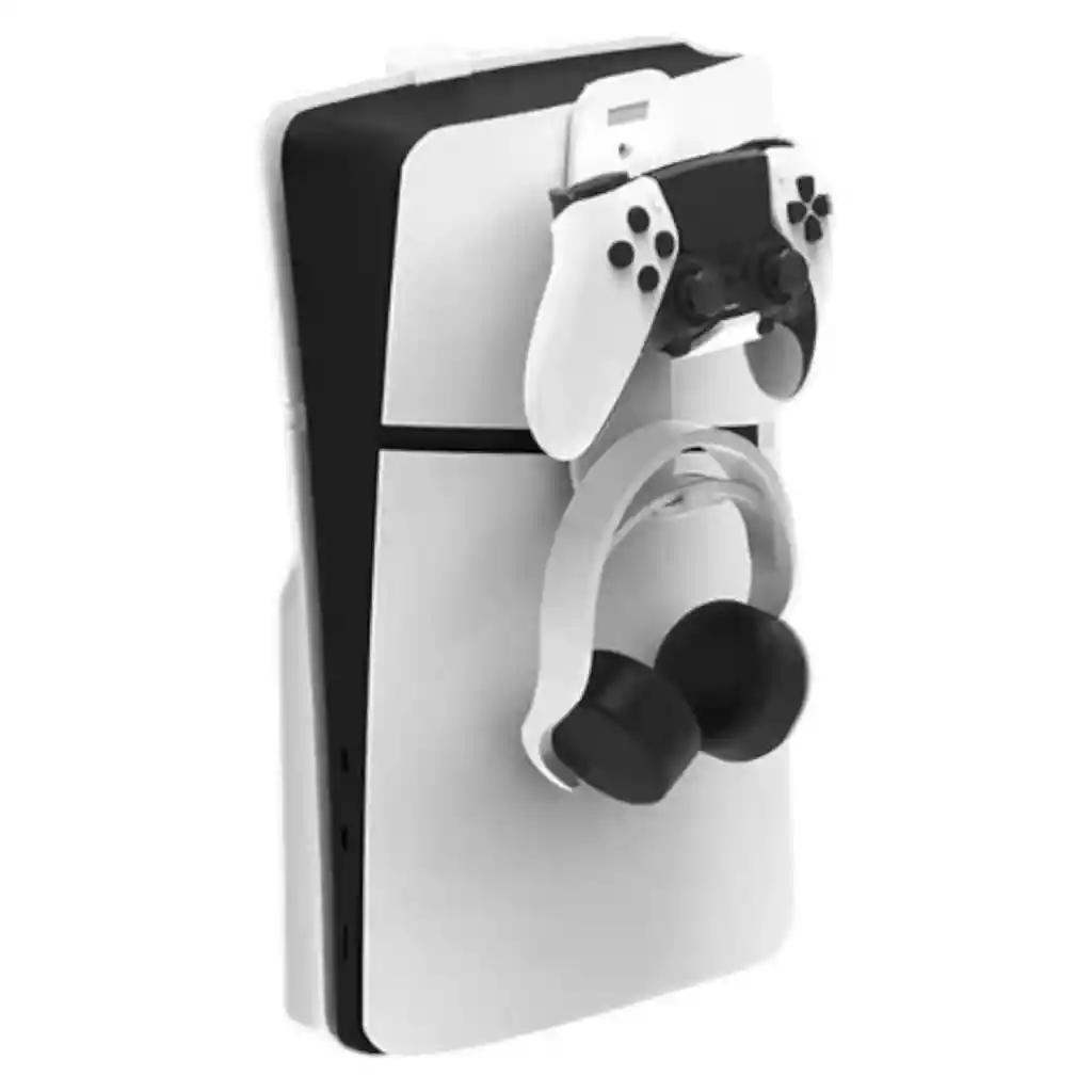 Soporte De Pared Premium Para Ps5 Slim Y Controles
