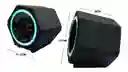 Parlante Stereo 2.0 - Gamer Led - Pc Laptop Tablet Cel Mp4