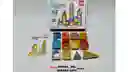 Bloques Magnéticos Set Construcción Imanes Educativos 62 Pcs