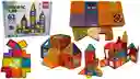 Bloques Magnéticos Set Construcción Imanes Educativos 62 Pcs