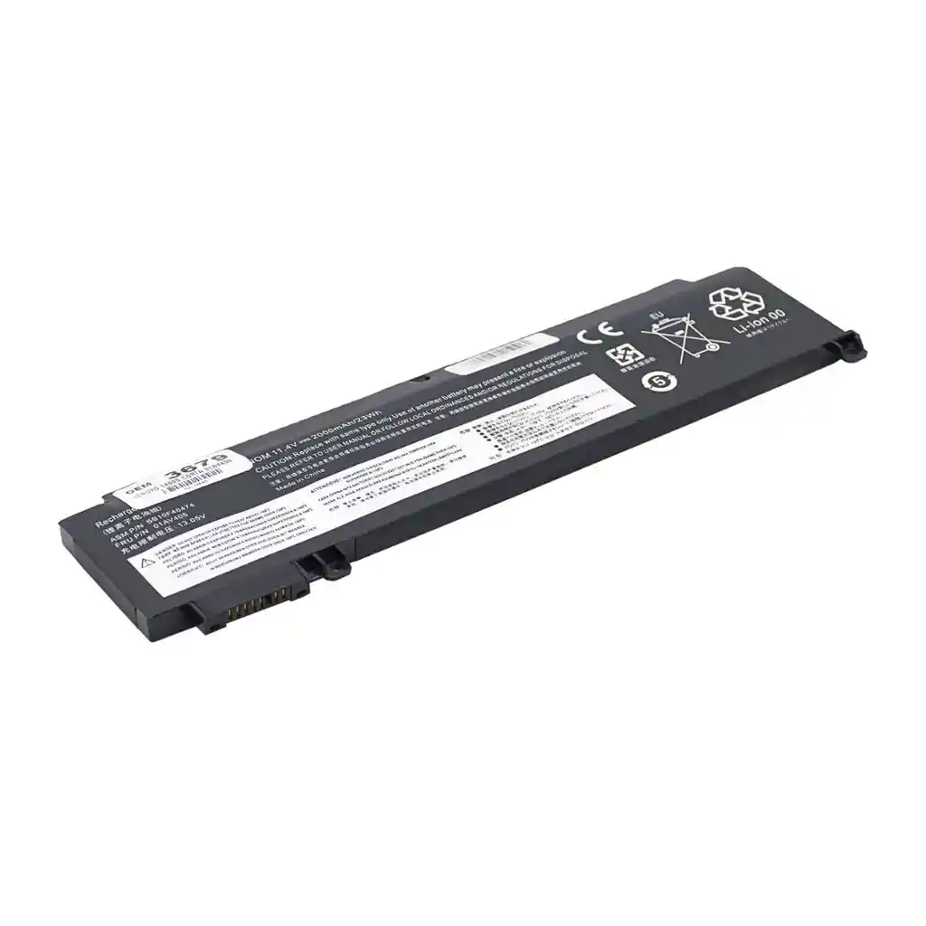 Batería Para Portátil Lenovo T460s Corta Negro