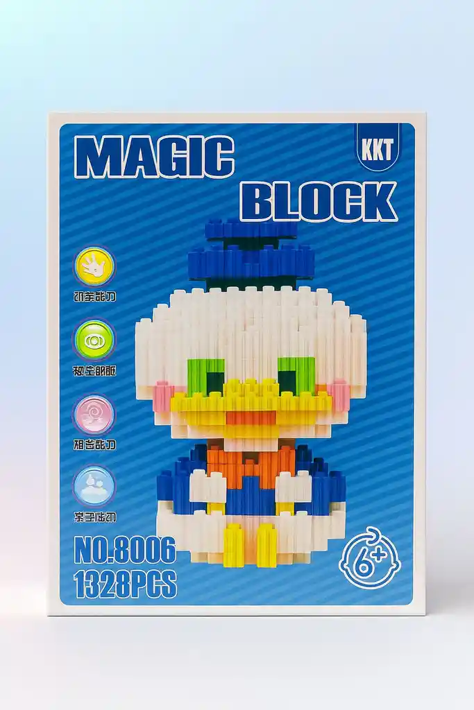 Juego Para Armar En 3d Magic Block Imitación Lego Grande Mas De 1000 Pcs