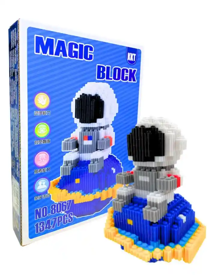 Juego Para Armar En 3d Magic Block Imitación Lego Grande Mas De 1000 Pcs
