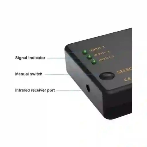 Switch Hdmi 3/1 4k Ultra Hd 301 Con Control