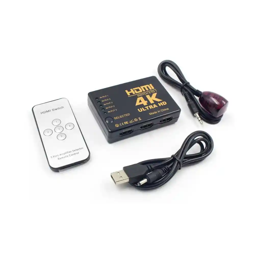 Switch 5*1 4k Hd Con Cable