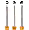 Set 3 Destornilladores Torx T10 T8 T6