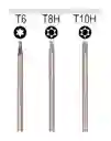 Set 3 Destornilladores Torx T10 T8 T6