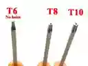 Set 3 Destornilladores Torx T10 T8 T6