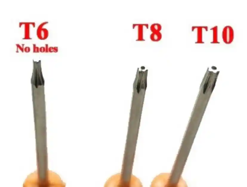 Set 3 Destornilladores Torx T10 T8 T6