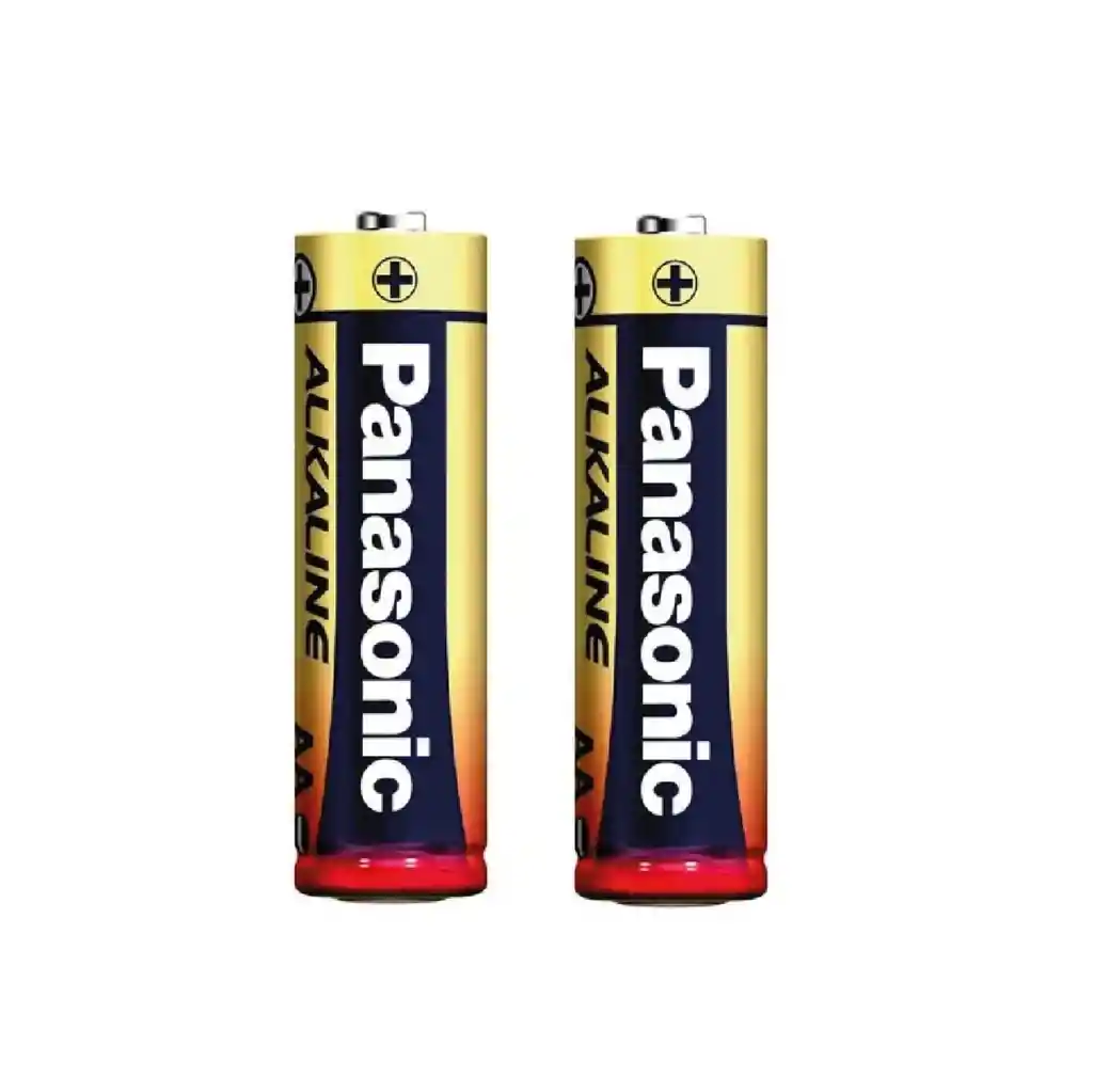 Par De Pila Panasonic Aa Alcalina