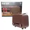 Radio Vintage Meier Md-1302bt – 3 Bandas + Bluetooth + Usb / Tf
