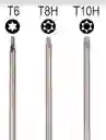 Set 3 Destornilladores Torx T10 T8 T6