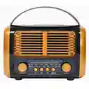 Radio Vintage Recargable Meier M-1936bt – 3 Bandas + Bluetooth + Retro