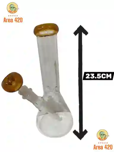 Pipa De Agua Bong O Destilado Bong Vidrio Jcs 600 Naranja