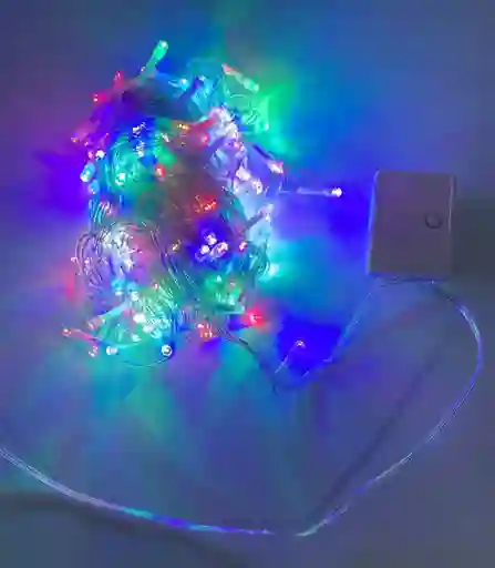 Luces De Navidad X 200 Bombillos Cable Blanco Luz De Colores 14 Metros Aproximadamente Luces Navideñas Luces Para Navidad Luces De Navidad Luz De Navidad Decoracion Navideña