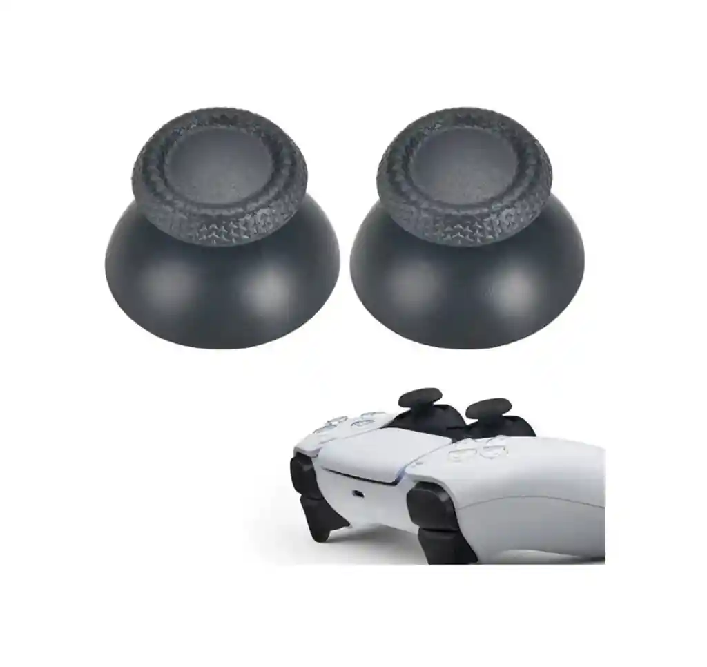 2 Joystick Magneticos Anti- Drift + 2 Capuchas Compatibles Con Ps5