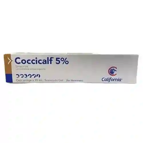 Coccicalf 5% Jeringa 15 Ml - Coccicalf Oral 15 Ml