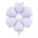 Globo Flor Lila X 1 Unid De 18"