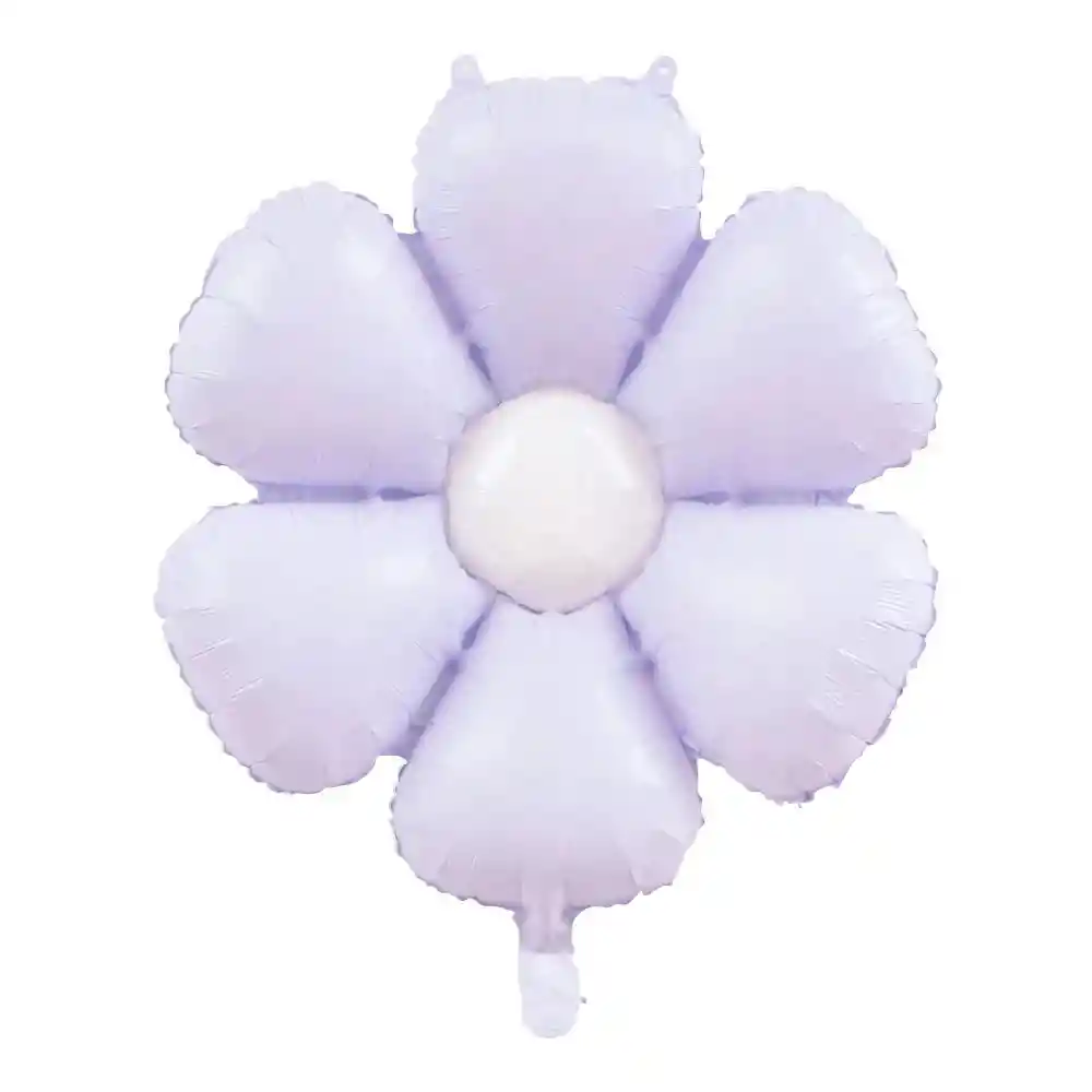 Globo Flor Lila X 1 Unid De 18"