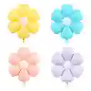 Globo Flor Lila X 1 Unid De 18"