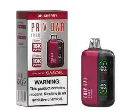 Vaporizador Desechable Priv Bar Dr. Cherry (cereza Cola) 15.000puff