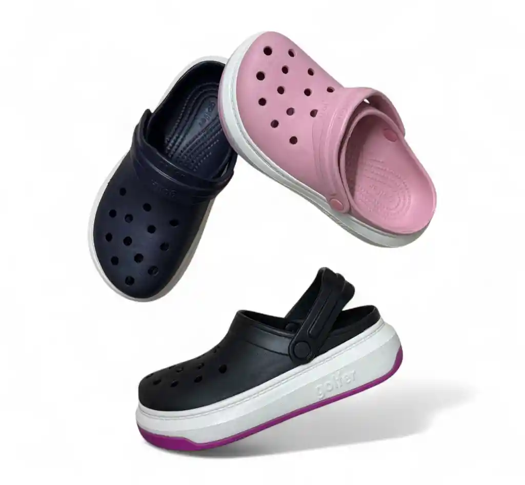 Chancla Sandalia Talla 36 Tipo Crocs Sueco Mujer 200w