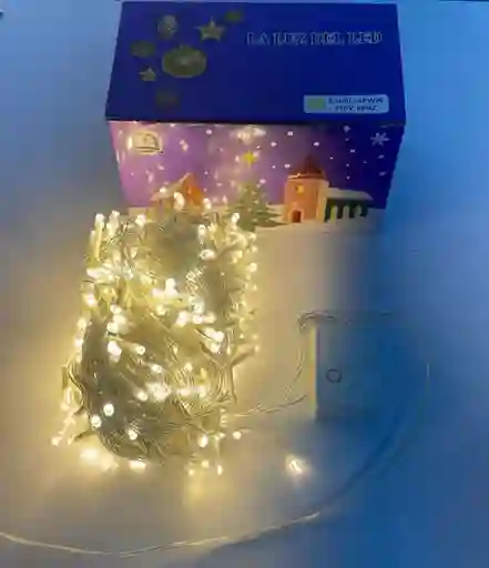 Luces De Navidad X 300 Bombillos Cable Blanco Luz Calida 21 Metros Aproximadamente Luces Navideñas Luces Para Navidad Luces De Navidad Luz De Navidad Decoracion Navideña