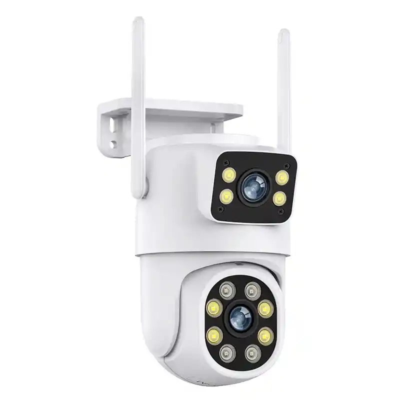 Camara Doble Lente 6mp Full Hd Para Exterior Wifi/lan