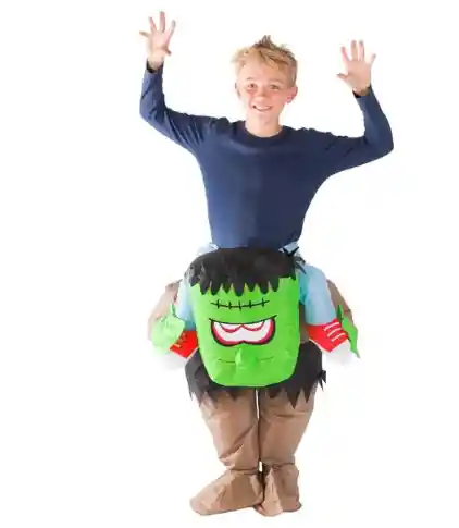 Disfraz Inflable Frankenstein Terrorífico Para Adultos