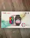 Smart Watch Mini Pantalla Hd Para Mujer Correas Para Iphone Rosa Milanese Rosa Plata Negro
