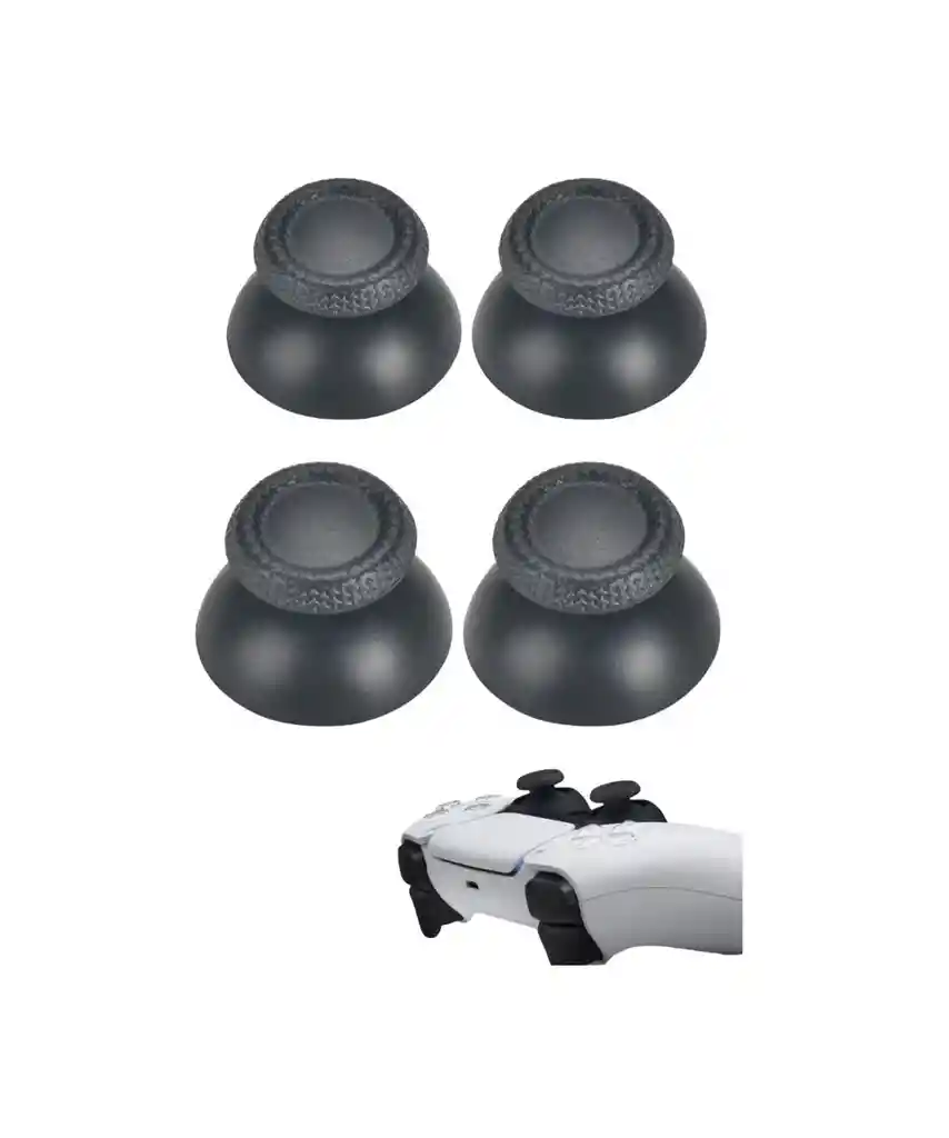 4 Capuchas Palanca Stick Compatible Control Ps5