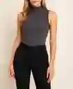 Body Cuello Alto Sin Mangas