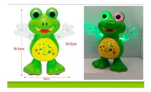 Juguete Interactivo Musical Rana Bailarina Para Niños